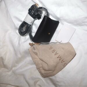 Samara Black Mini Fanny Pack Black